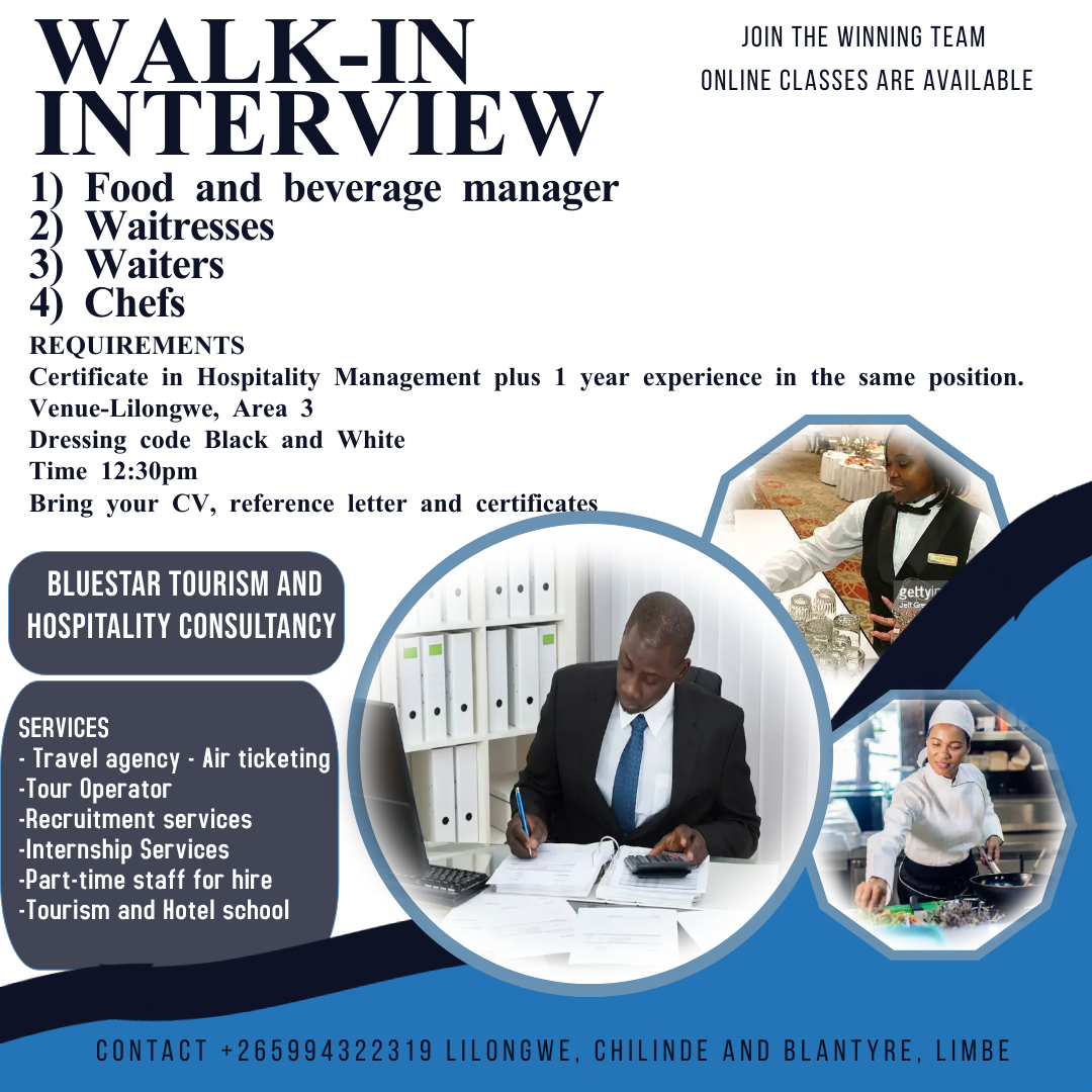 WALK-IN INTERVIEW